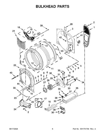 Diagram for WED6720RR0