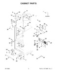 Diagram for 02 - Cabinet Parts