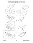 Diagram for 07 - Refrigerator Shelf Parts