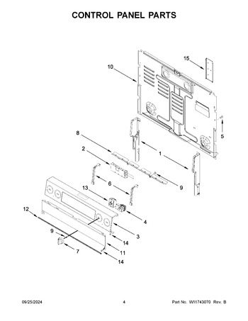 Diagram for WFES5030RW0