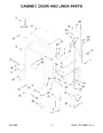 Diagram for 02 - Cabinet, Door And Liner Parts