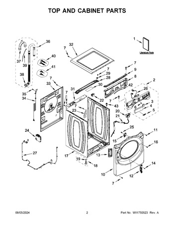 Diagram for WFW4720RW0