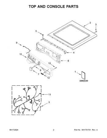 Diagram for YWED6720RU0