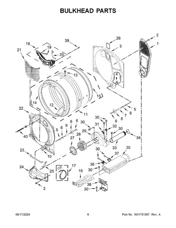 Diagram for WED5720RR0