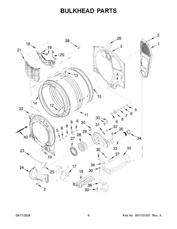 Diagram for YWED5720RU0