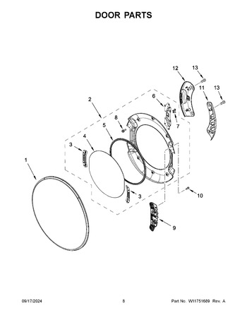 Diagram for WGD5720RW0