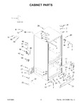 Diagram for 02 - Cabinet Parts