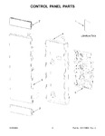 Diagram for 02 - Control Panel Parts