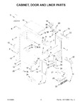 Diagram for 02 - Cabinet, Door And Liner Parts