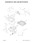 Diagram for 03 - Evaporator, Grid, And Water Parts