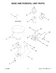 Diagram for 03 - Base And Pedestal Unit Parts