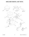 Diagram for 03 - Base And Pedestal Unit Parts