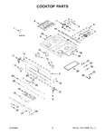 Diagram for 02 - Cooktop Parts