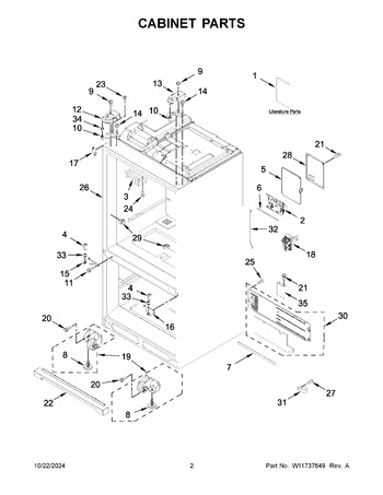 Diagram for WRF767SDHV05