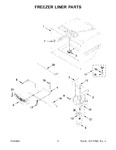 Diagram for 04 - Freezer Liner Parts