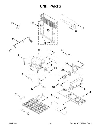 Diagram for WRF767SDHV05