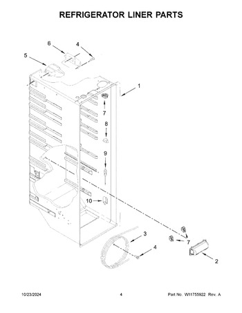 Diagram for WRS555SIHB07