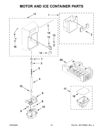 Diagram for WRS555SIHB07