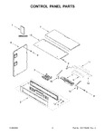 Diagram for 02 - Control Panel Parts