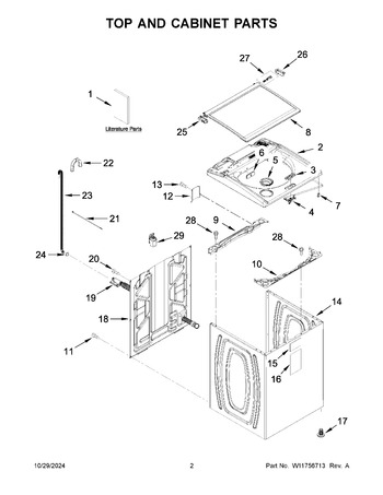 Diagram for CWW4512RW0