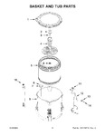 Diagram for 04 - Basket And Tub Parts