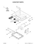 Diagram for 02 - Cooktop Parts