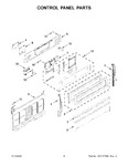 Diagram for 03 - Control Panel Parts