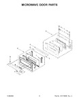 Diagram for 04 - Microwave Door Parts