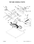 Diagram for 02 - Top And Console Parts