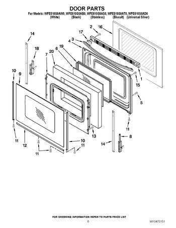 Diagram for WFE510S0AS0