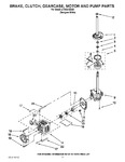 Diagram for 08 - Brake, Clutch, Gearcase, Motor And Pump Parts