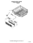 Diagram for 10 - Lower Rack Parts