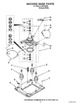 Diagram for 09 - Machine Base Parts