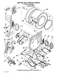 Diagram for 04 - Dryer Bulkhead Parts