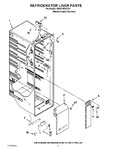 Diagram for 02 - Refrigerator Liner Parts