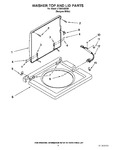 Diagram for 06 - Washer Top And Lid Parts