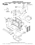 Diagram for 01 - Lower Oven Parts