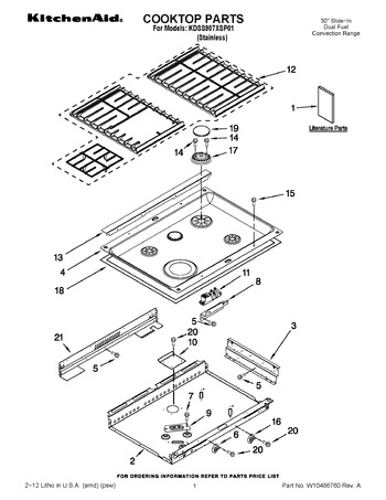 Diagram for KDSS907XSP01