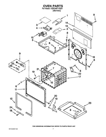 Diagram for KDRS467VSS01