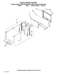 Diagram for 02 - Oven Door Parts