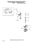 Diagram for 05 - Motor And Ice Container Parts