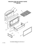 Diagram for 08 - Freezer Door And Basket Parts