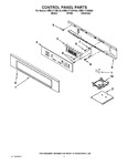 Diagram for 02 - Control Panel Parts