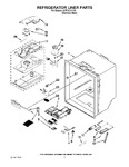 Diagram for 03 - Refrigerator Liner Parts