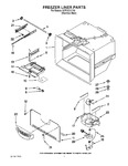 Diagram for 02 - Freezer Liner Parts