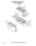 Diagram for 10 - Freezer Door Parts