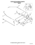 Diagram for 07 - Cooktop Burner Parts