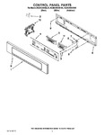 Diagram for 02 - Control Panel Parts