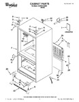 Diagram for 01 - Cabinet Parts