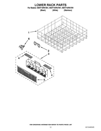 Diagram for WDT710PAYB1